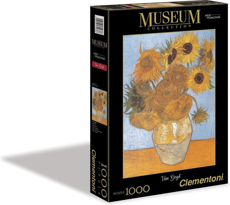 Load image into Gallery viewer, Clementoni legpuzzel van gogh sunflowers, 1000st.
