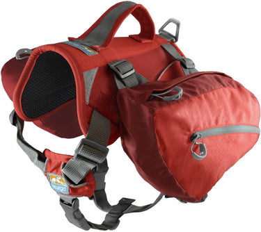 Kurgo baxter - hondenrugzak harnas - stevig, lichtgewicht en comfortabel - rood - large - large - 22-50kg