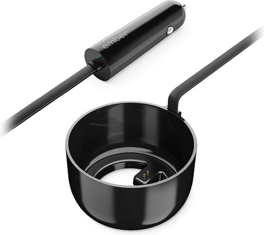 Ember travel mug² auto oplader - koffiebekers to go - cup warmer - 12v stroomaansluiting - cadeau voor koffieliefhebbers - zwart