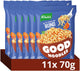 Knorr good noodles - rund - zonder kunstmatige kleurstoffen en conserveermiddelen - 11 x 70 g