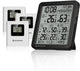 Bresser weerstation - quadro invidio s - 3x thermo-hygrometer