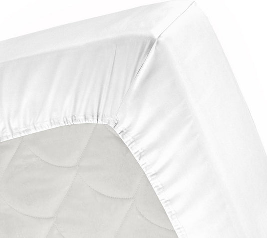 Cinderella - hoeslaken - tot 30 cm matrashoogte - 120x200 210 cm - wit