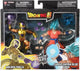 Bandai - dragon ball super - dragon stars beeldjes 17cm - battle pack - golden frieza vs super saiyan blue goku - officiële dragon ball-licentie - set van 2 beeldjes - speelgoed kind 4 jaar oud en + 37169