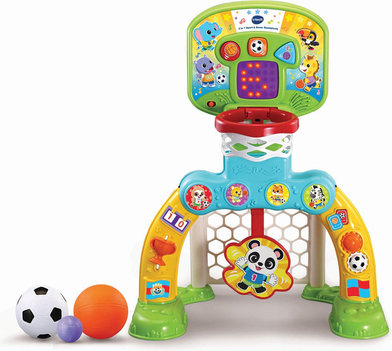 Load image into Gallery viewer, Vtech sport scoor speelplaats 3in1
