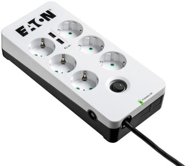 Eaton schuko 6 way multi-socket adapter pb6ud (1,5 m)