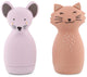 Trixie | badspeelgoed sproeiende dieren - mrs. cat mrs. mouse - badspeelgoed - 0m+ - gemakkelijk vast te pakken