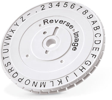 Dymo rhino vervangwiel voor m1011 industriële reliëf labelmaker (omgekeerd beeld)