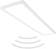 B.k.licht move - led plafondlamp - badkamerverlichting - ip44 - plafonniere met bewegingsmelderg - 98 x 20 x 3 cm - wit