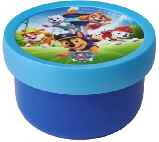Mepal fruitbox campus - 300 ml - inclusief fruitvorkje - sluit goed af - snackdoosje - paw patrol pups