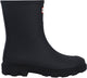 Hunter downpour short insulated boot unisex regenlaarzen - zwart