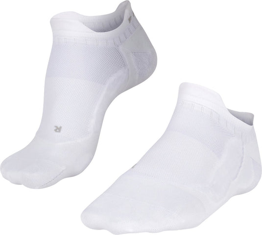 Falke go5 invisible anti-blaar katoen functioneel materiaal golfsokken heren wit - maat 42-43