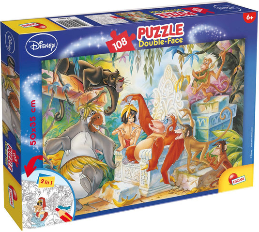 Lisciani puzzle df plus 108 the jungle book