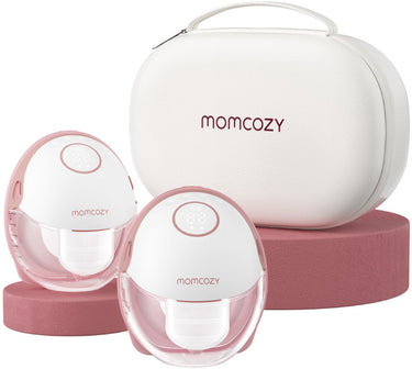 Momcozy m6 - handsfree borstkolf - 2 stuks - aanpasbare maat borstschild - elektrisch