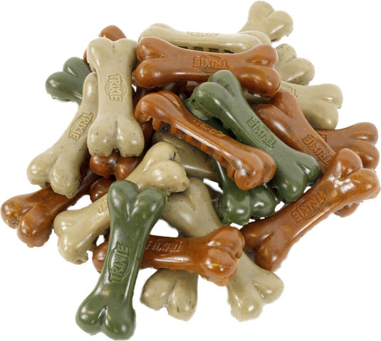 Trixie - denta fun veggie bot honingraat assorti - 8,5 cm - 60 st