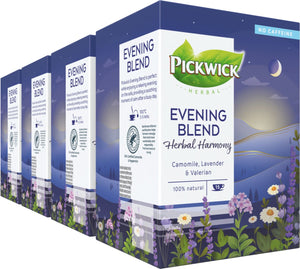 Pickwick evening blend herbal harmony kruidenthee - 4 x 15 stuks