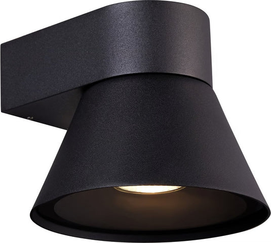 Nordlux kyklop cone-wandlamp-gu10-zwart