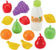 Ecoffier ecoiffier speelgoed fruit en groenten - speelset 15-delig voor kinderen.