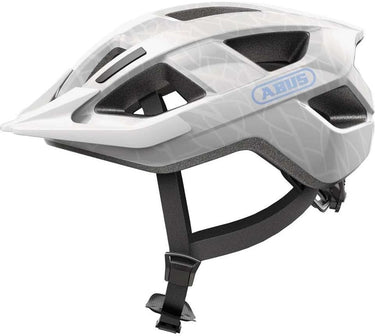 Abus fietshelm aduro 3.0 led white art m - 52-58 cm - wit - geschikt voor gebruik op elektrische fietsen - stadsfietsen - 315 g