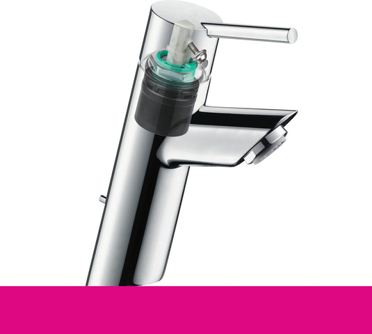Hansgrohe talis ss wastafelkraan 80 met waste chroom