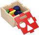 Playwood houten vormenstoof met deksel