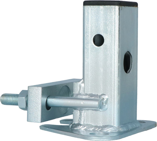 Twinny load adapter brink elleby - voor trekhaak - staal - zilver