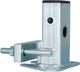Twinny load adapter brink elleby - voor trekhaak - staal - zilver