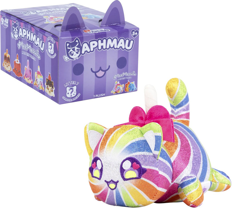 Load image into Gallery viewer, Aphmau - 15 cm mystery meemeow knuffel - series 7 carnival treats
