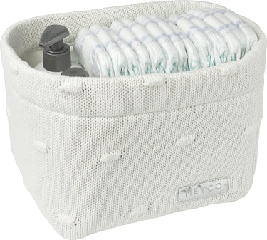 Meyco baby knots commodemandje - offwhite - small