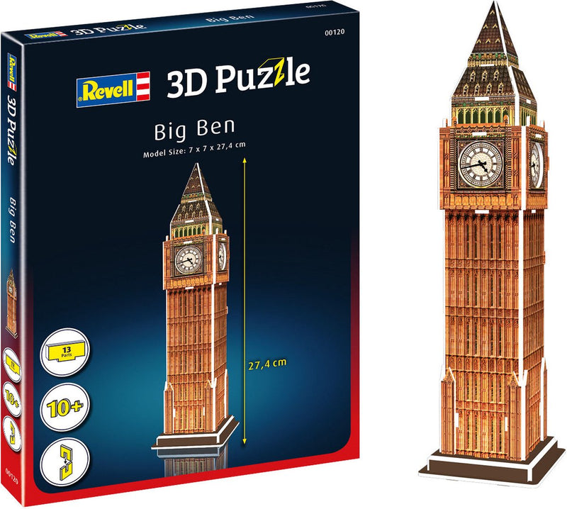 Load image into Gallery viewer, Revell puzzel - 00120 big ben 3d puzzel
