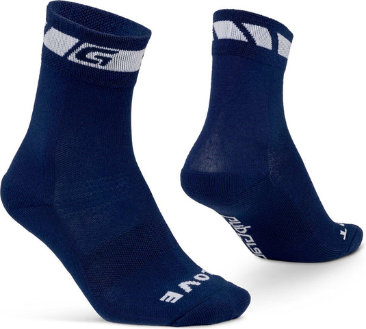 Gripgrab - lente herfst fietssokken thermo overganssokken - navy blauw - unisex - maat s