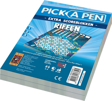 999games 999 games pick a pen riffen scoreblokken, 2st.