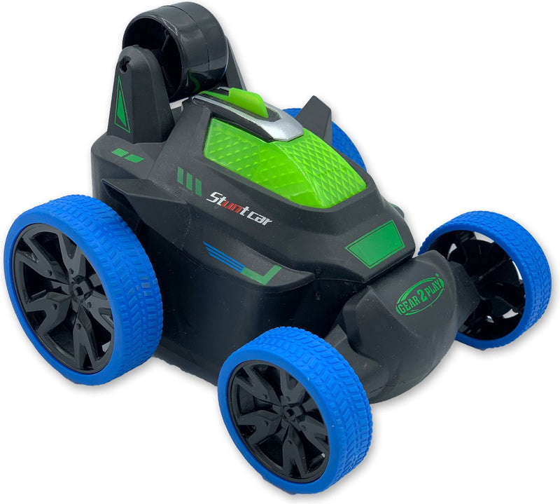 Load image into Gallery viewer, Gear2play rc stunt roll stuntauto blauw - bestuurbare auto
