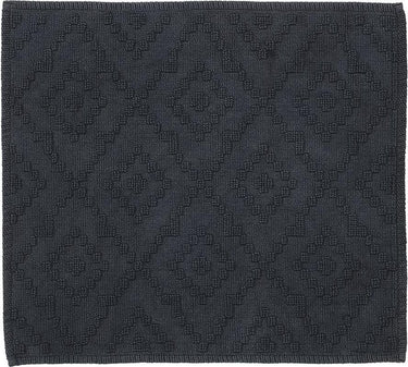 Sealskin - aztec badmat 60x60 cm - katoen - donkergrijs
