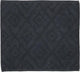 Sealskin - aztec badmat 60x60 cm - katoen - donkergrijs