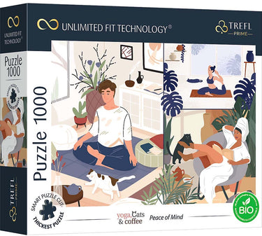 Trefl legpuzzel peace of mind 1000 stukjes fsc karton duurzaam.