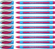 Schneider schrijfwaren schneider balpen - slider memo - xb - 1,4mm - roze - 10 stuks - s-150209-10