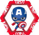 Wow! wizarding world wow! pod - marvel - captain america