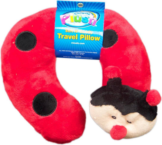 Clöudz plush cloudz plush kinder nekkussen ladybug
