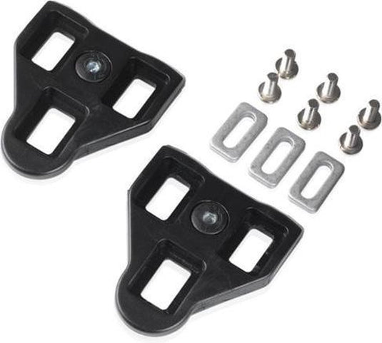 Xlc pd-x03 schoenplaatjes look keo pedalen - speling 9° - zwart