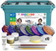 Snazaroo 1172250 professioneel face painting kit – compleet gezichtsschilderingsset voor scholen, feesten partijen – huidvriendelijk, waterbasis inclusief glitter