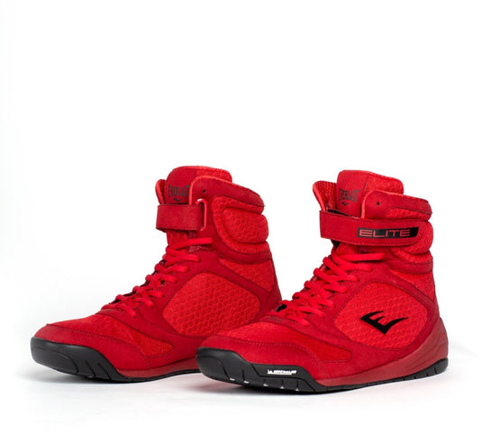 Everlast elite 2 - boksschoenen - high-top - rood