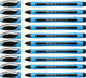 Schneider schrijfwaren schneider balpen - slider memo - xb - 1,4mm - zwart - 10 stuks - s-150201-10
