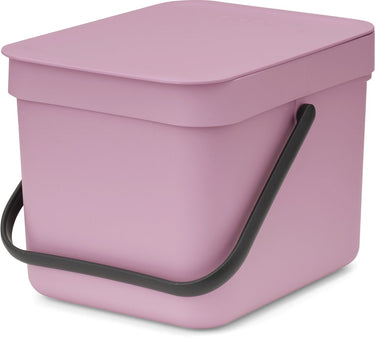 Brabantia sort go prullenbak - 6 l - lilac pink