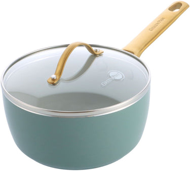 Greenpan padova reserve sauspan 18cm hemelsblauw