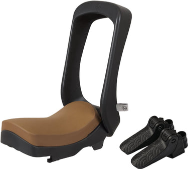 Urban iki junior fietszitje - zonder montagekader - bincho black kurumi brown