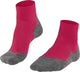 Falke tk5 short anti-blaar dun wol functioneel materiaal wandelsokken dames rood - maat 37-38