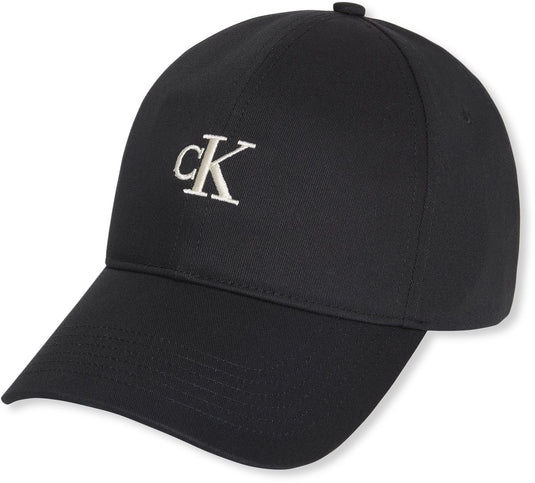 Calvin klein monogram embroidery baseball cap