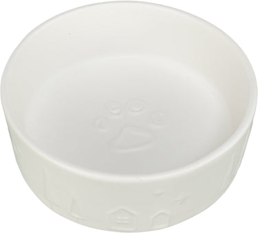Trixie - xmas voerbak hond - keramiek - wit - 1,4 l