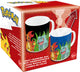 Konix pokémon - train battle - warmtemok - heat change mok - wisselend design - 320ml