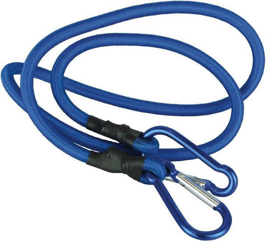 Dresco bagagebinder - karabijnen ce - blauw
